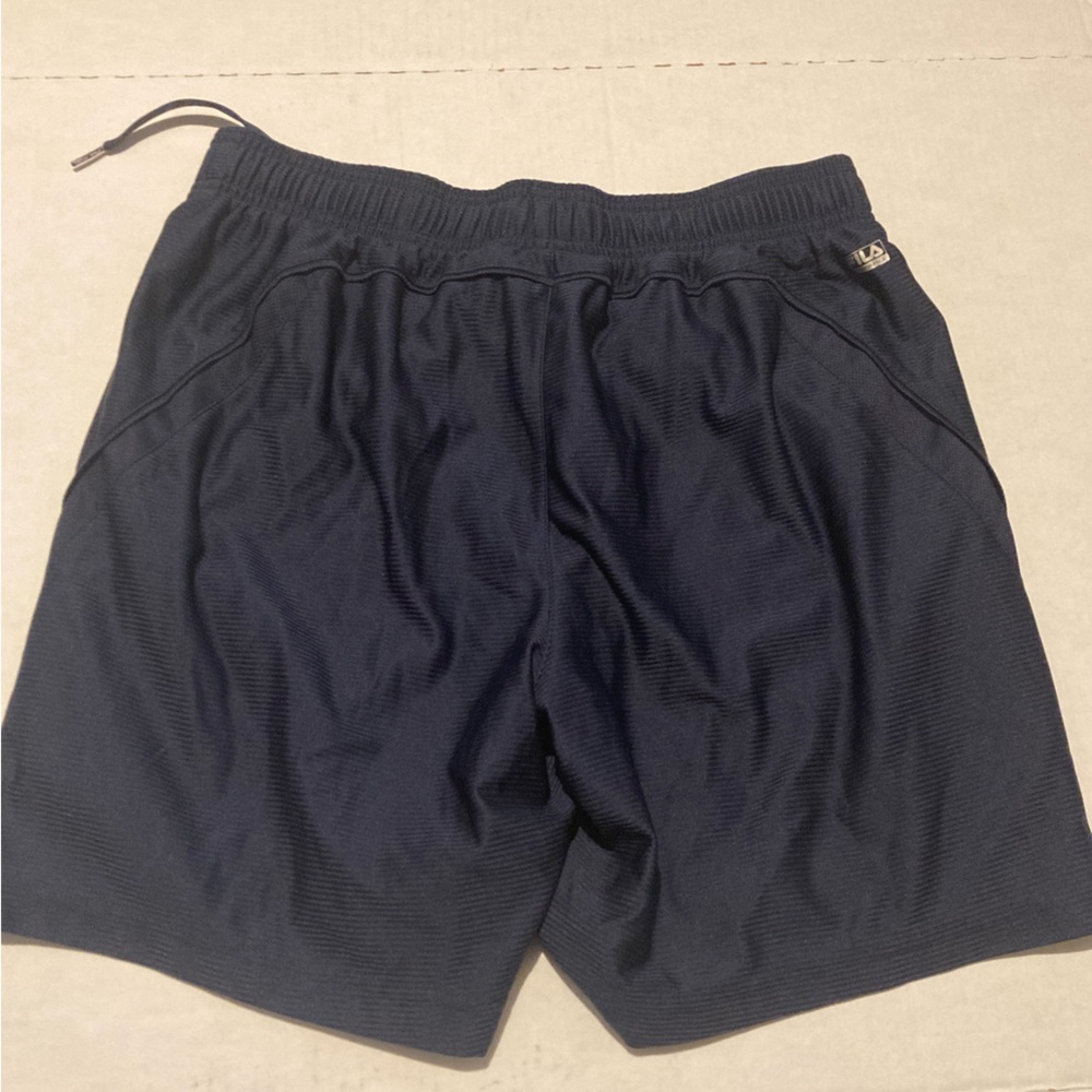 Fila Sport Men's Navy Blue Athletic Shorts Size M